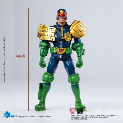 Judge Dredd Gaze Into The Fist of Dredd 2000 AD Exquisite Mini Action Figure 1/18 10 cm