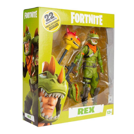 Rex 18cm Premium Action Figure Fortnite Mcfarlane #Personaggio_Rex 18cm (4052229226593)